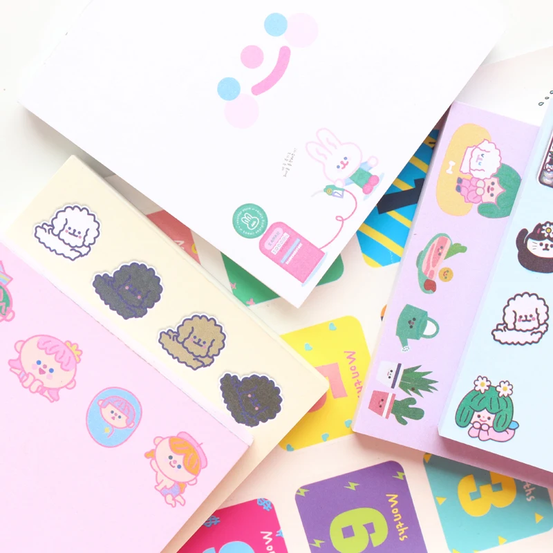 Новые милые Мультяшные блокноты Domikee в Корейском стиле для школьников и детей