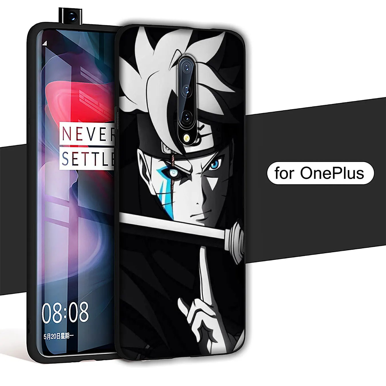 IYICAO Naruto Uchiha Itachi Sasuke Мягкий силиконовый чехол для телефона Oneplus 7T 7 Pro 6T 5 5T черный из