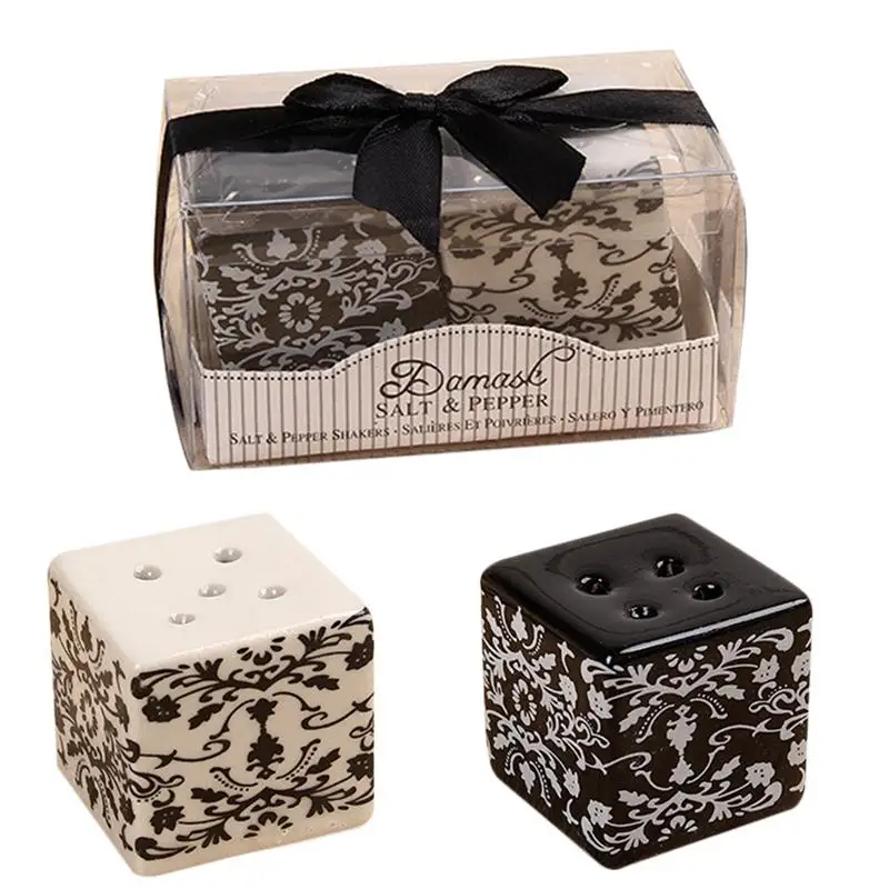 Набор из 2 предметов керамический шейкер для соли и перца | Дом сад