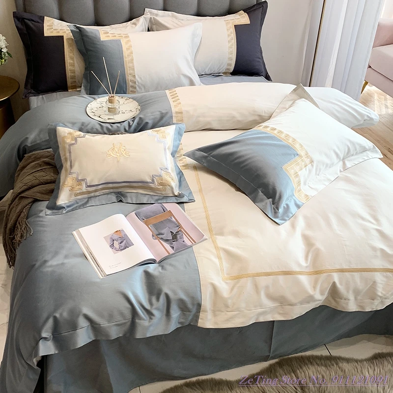 Из чистого хлопка Постельное белье 80TC длинноволокнистый хлопок светильник со