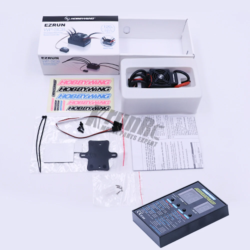 Водонепроницаемый контроллер скорости Hobbywing EZRUN WP SC8 120A бесщеточный ESC +