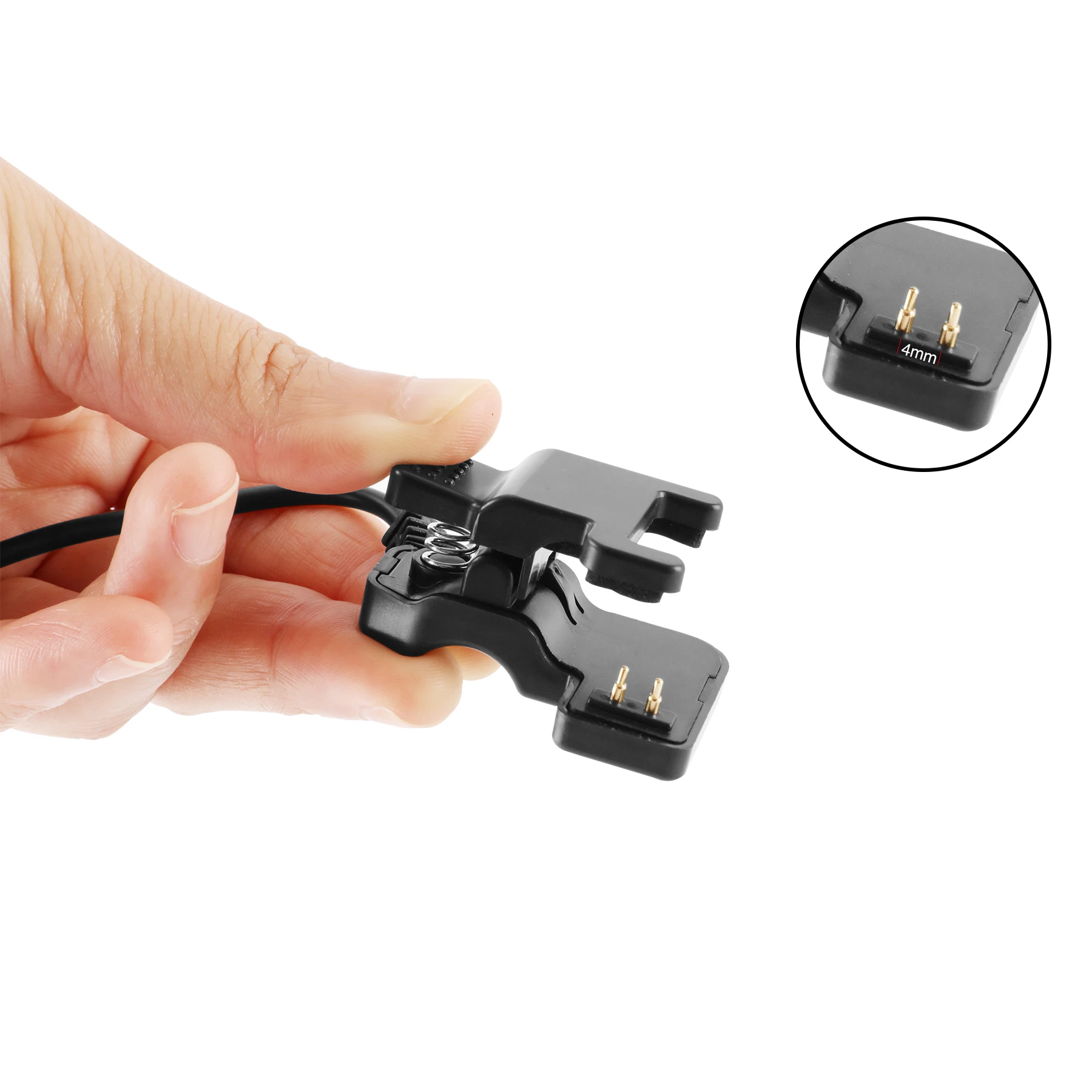 

High Quality for Smart Watch Universal USB Charging Cable Charger Clip 2/3 Pins Space between 4/5.5/6 mm