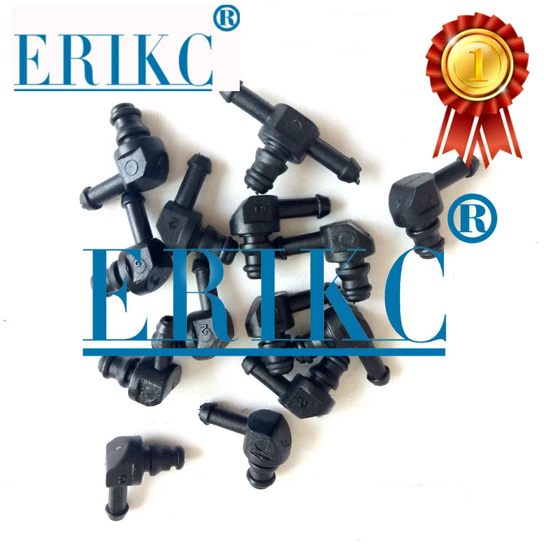 

10pcs/bag ERIKC Return Oil Backflow T and L Type for Bosch 110 Series Diesel Cr Parts Fuel Injector Plastic 3 Two-way Joint Pipe