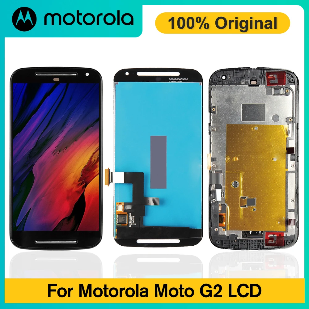 ЖК-дисплей 5 0 &quotдля Motorola Moto G2 дигитайзер сенсорного экрана в сборе замена для MOTOG2