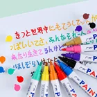 12 цветов Перманентная автомобильная шина CD керамический водонепроницаемый маркер граффити ручка металлическая краска маркер ручка художественное создание краски канцелярские принадлежности
