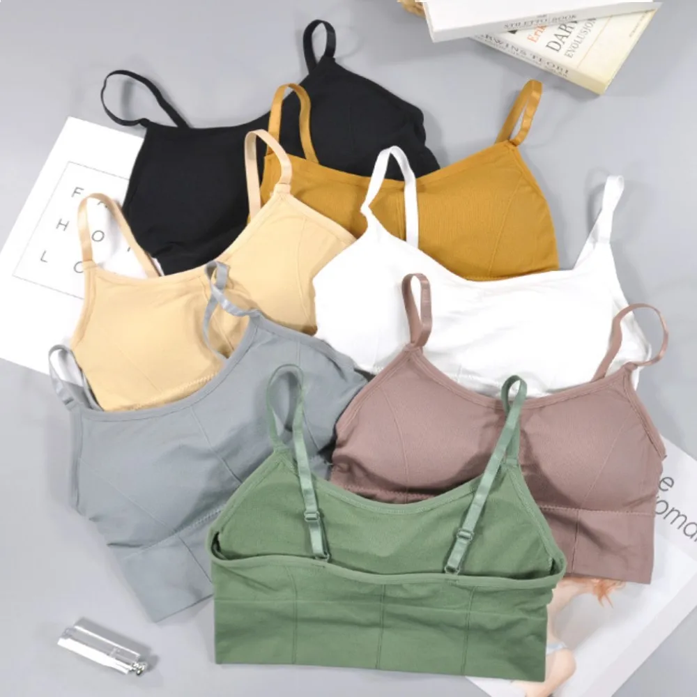 Эластичный спортивный бюстгальтер для женщин Быстросохнущий мягкий топ гибкий