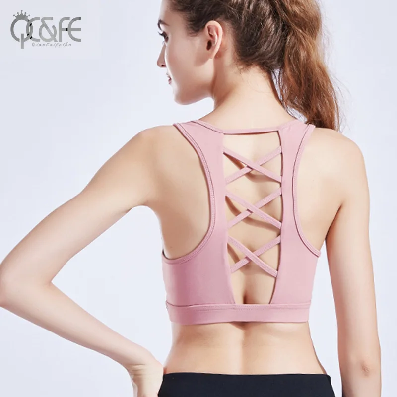 Женский спортивный жилет русалки baring midriff с перекрестными плечами для бега|Майки|