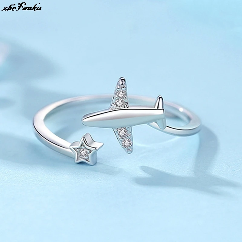 Звезда и самолет кольцо Модные солнцезащитные очки в стиле ретро с регулируемая