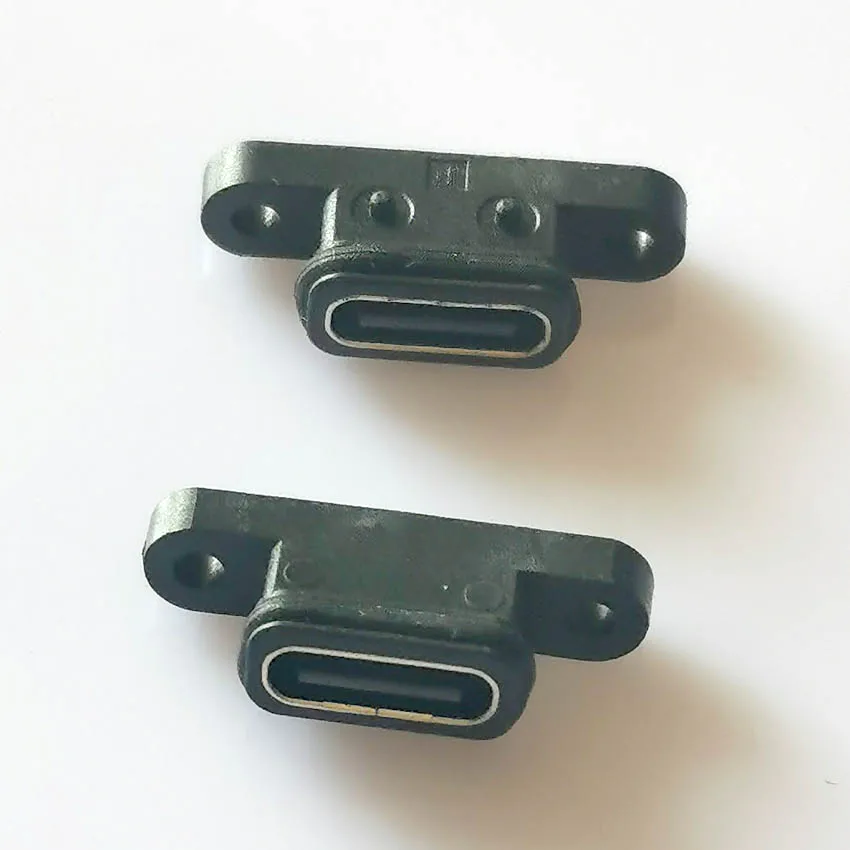 Разъем 1-10 USB 3.1 Type-C 2Pin 2 сварочный провод женский водонепроницаемый гнездо с