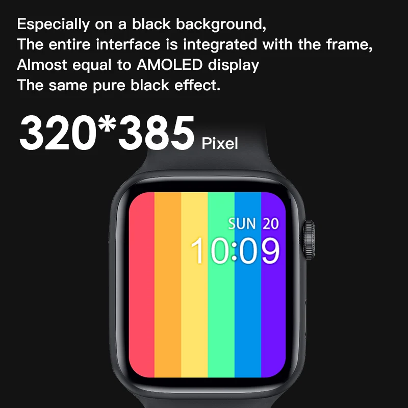 2021 W26 Pro дополнительный размерный ряд 44 мм SmartWatch бесконечное Экран для IOS Android