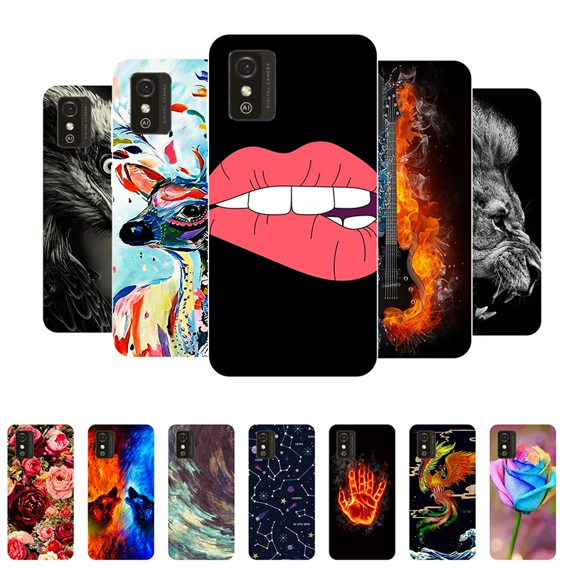 

For ZTE Blade L9 Case Bumper Silicone TPU Soft Protective Phone Cover Case For ZTE Blade L9 L 9 BladeL9 Cases Fundas Cartoon