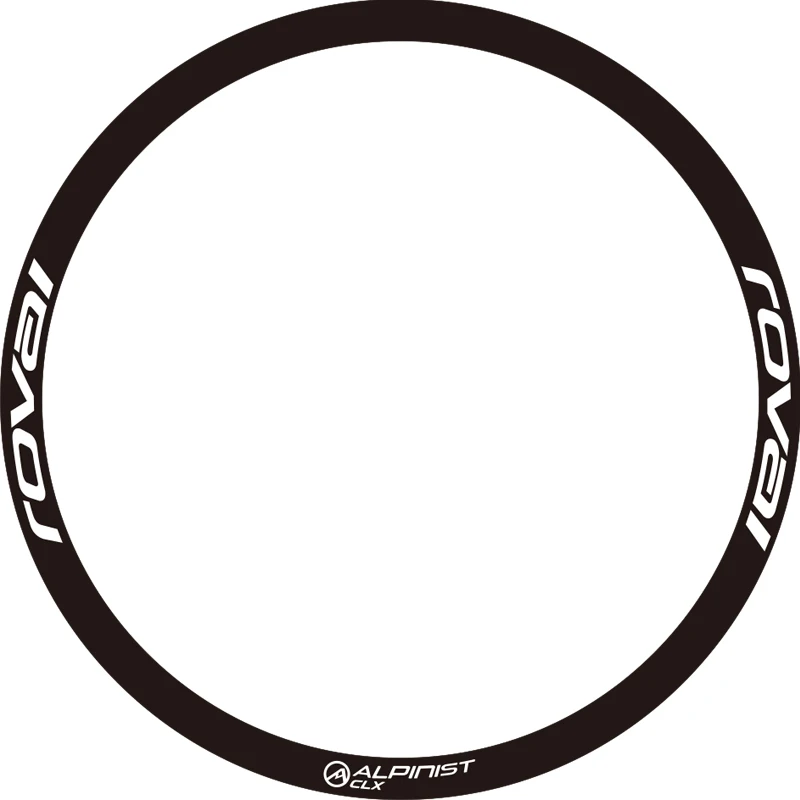 

The new ROVAL alpinist CLX wheel set sticker custom Sagan Lightning road car sticker carbon rim decal