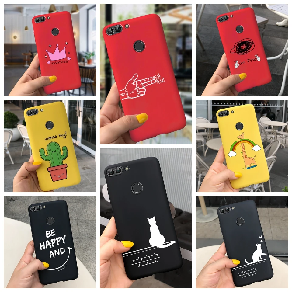 Чехол для Huawei P smart FIG LX1 силиконовая мягкая защитная задняя крышка из ТПУ 2019A