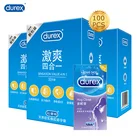 Презервативы Durex из натурального латекса, 4 вида, 100 шт.