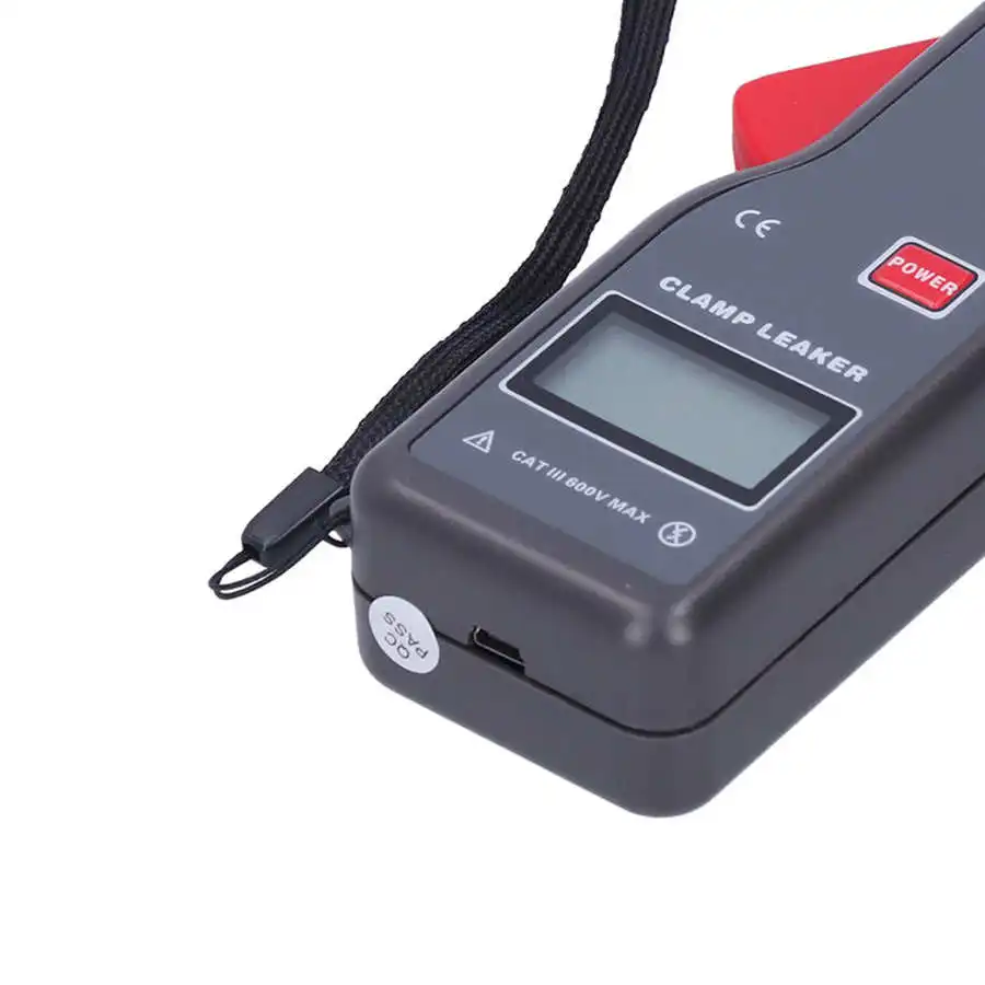 ETCR 6600 AC 0mA 600A измеритель тока утечки с USB тестером цифровой амперный