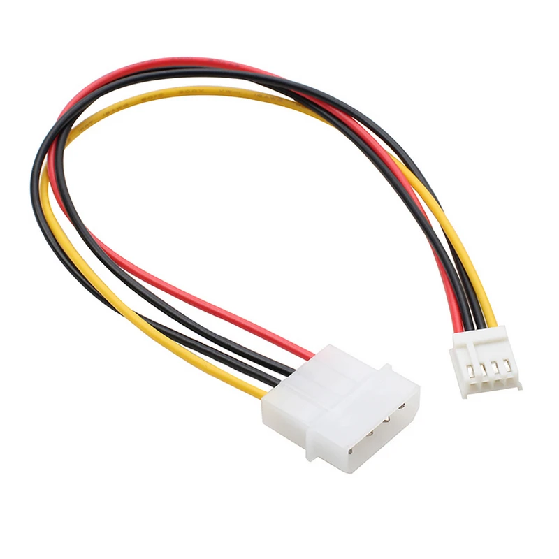 4-контактный адаптер Molex для внутреннего кабеля питания FDD с флоппи-драйвером 3,5 дюйма, 20 см 4-контактный адаптер Molex для внутреннего кабеля питания FDD с флоппи-драйвером 3,5 дюйма, 20 см