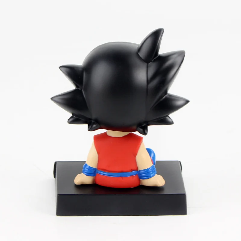 Dragon Ball Z держатель для телефона Сон Гоку куририн криллин детство качающаяся голова фигурки аниме модель DBZ игрушка