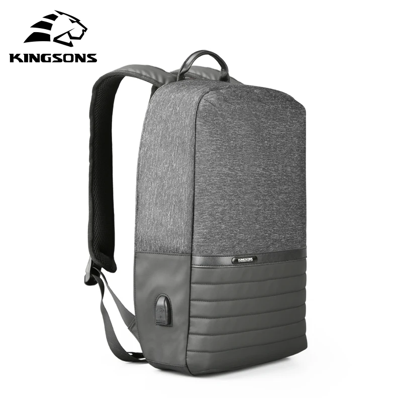 Kingsons 15," мужские рюкзаки модные противоугонные рюкзаки для школы повседневный рюкзак нейлоновые рюкзаки для ноутбука
