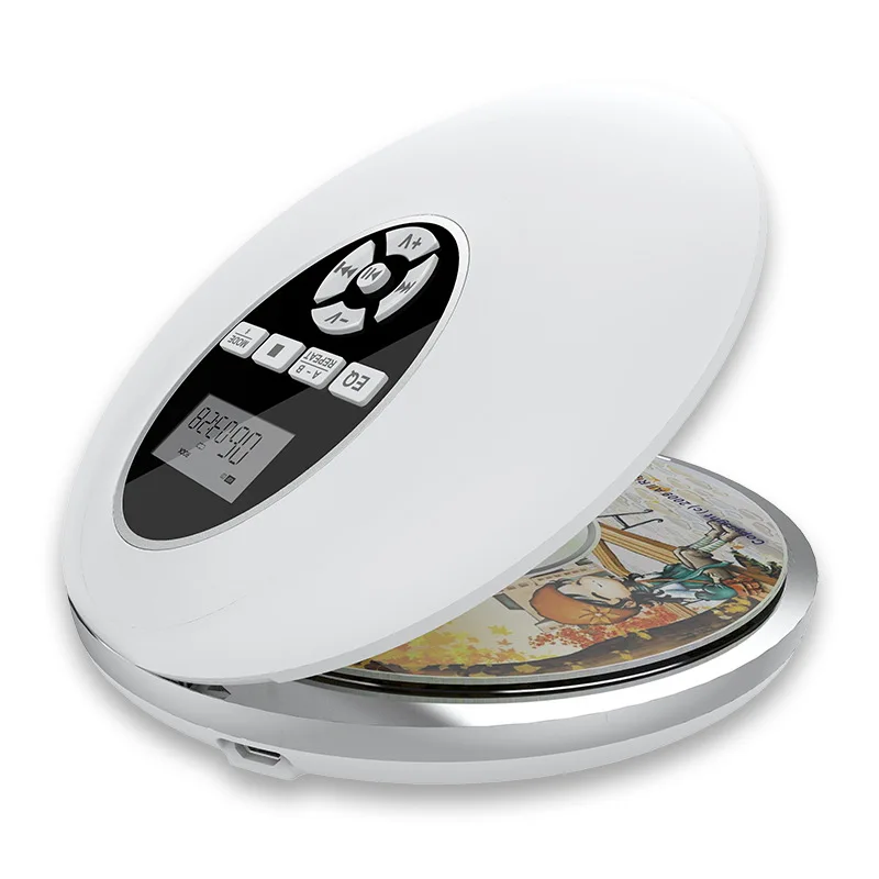 Портативный CD-плеер с поддержкой Bluetooth проигрыватель Walkman ЖК-дисплей Дисплей o 3 5