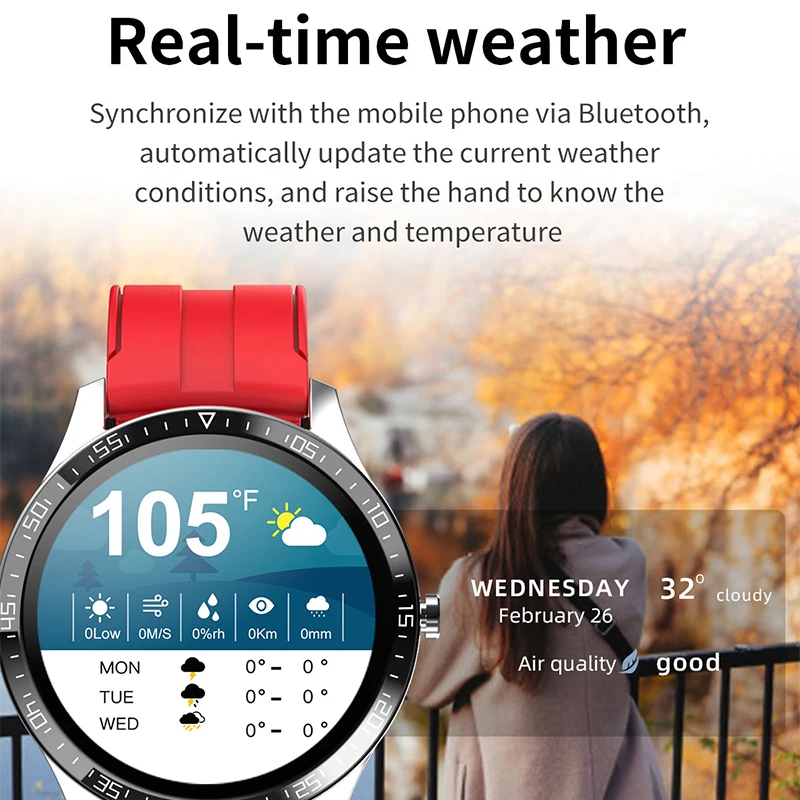 

L8 affaires montre intelligente hommes Bluetooth appel IP68 tanche ECG frquence cardiaque Fitness Tracker sport Smartwatch