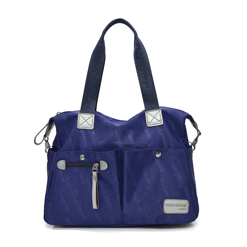 2021 new version of Oxford cloth shoulder bag men and women casual waterproof messenger large capacity fashion simple handbagW34