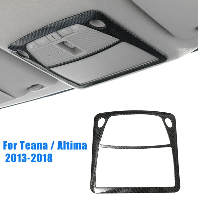 

Передсветильник лампа для чтения на крышу для Nissan Teana / Altima 2013-2018, молдинговая рамка, отделка, внешний вид из углеродного волокна