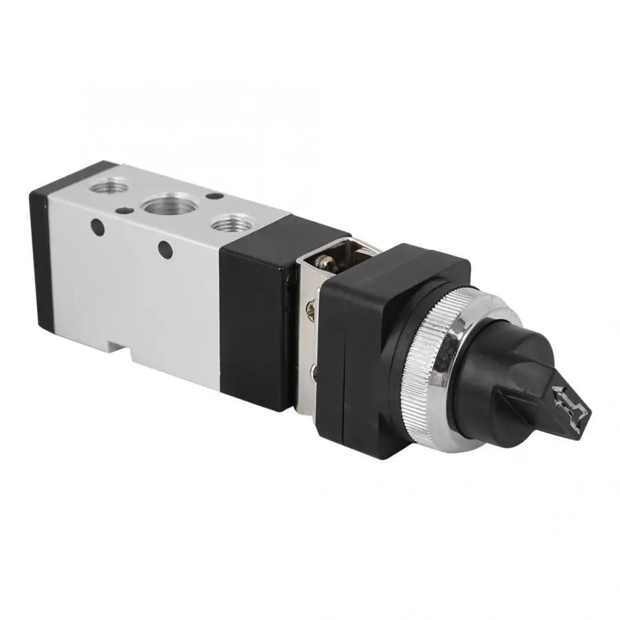 Threaded Mechanical Button Valve MSV86522-TB 2 Position 5 Way Switch For Pneumatic System | Обустройство дома