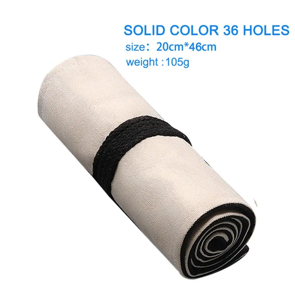 Чехол для карандашей Холщовый пенал цветных держатель художника взрослого