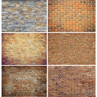 shengyongbao vinyl custom photography backdrops brick wall theme photo studio background 20026km 01