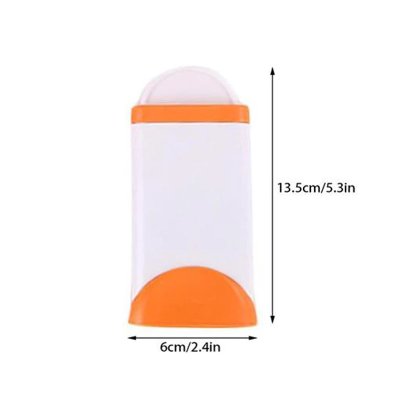 Magic Clean Brush Reusable Self-Cleaning Pet Hair Brush Set Double Lint Remover Fur Scrub Clothes Bag Dust Brusher - Цвет: Orange small