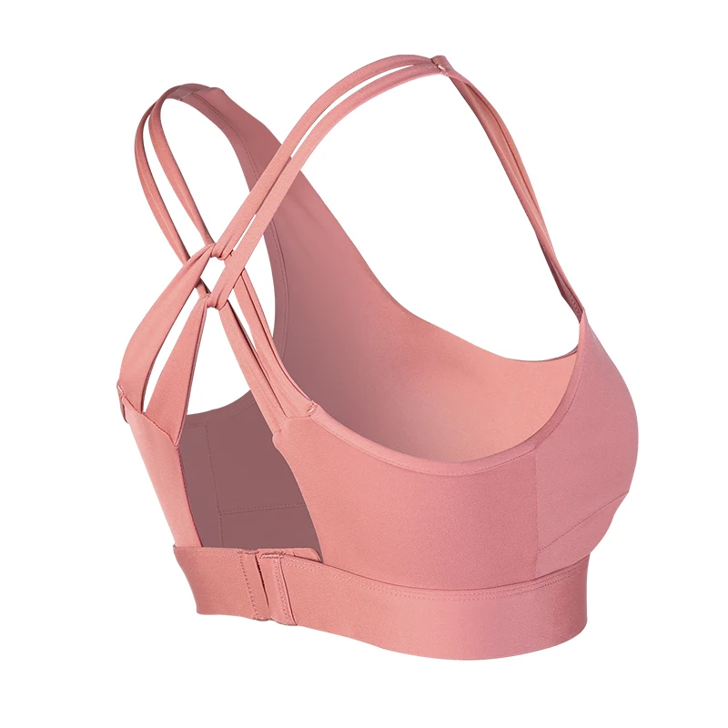 

High intensity sports underwear for women shock-proof gathering running styling yoga beauty back anti-sagging fitness bra thin