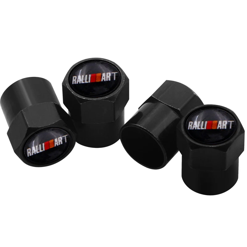 4 шт. колпачки для клапанов шин лазерного логотипа Lancer ASX Outlander Pajero Carisma Galant EVO Colt Style