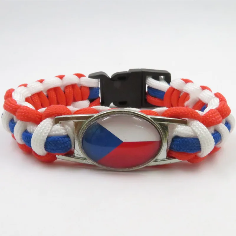 Бесконечная любовь чешский деревенский браслет Модный Чешский винтажный флаг