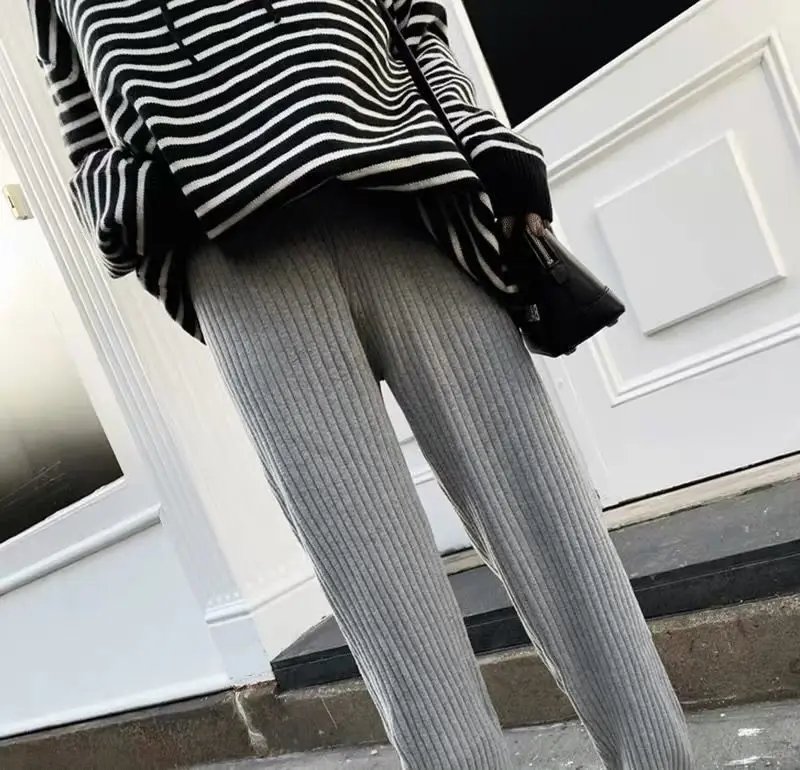 

2021 Pregnant Women's Trousers Spring Autumn Fshion Sports Pants Trousers Plus Size Leggings Maternity Loose Casual Pants