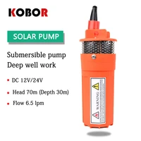 free shipping solar energy water pump dc12v24v 360lph 70m liftsubmersible outdoor garden deep well car wash bilge cleaning