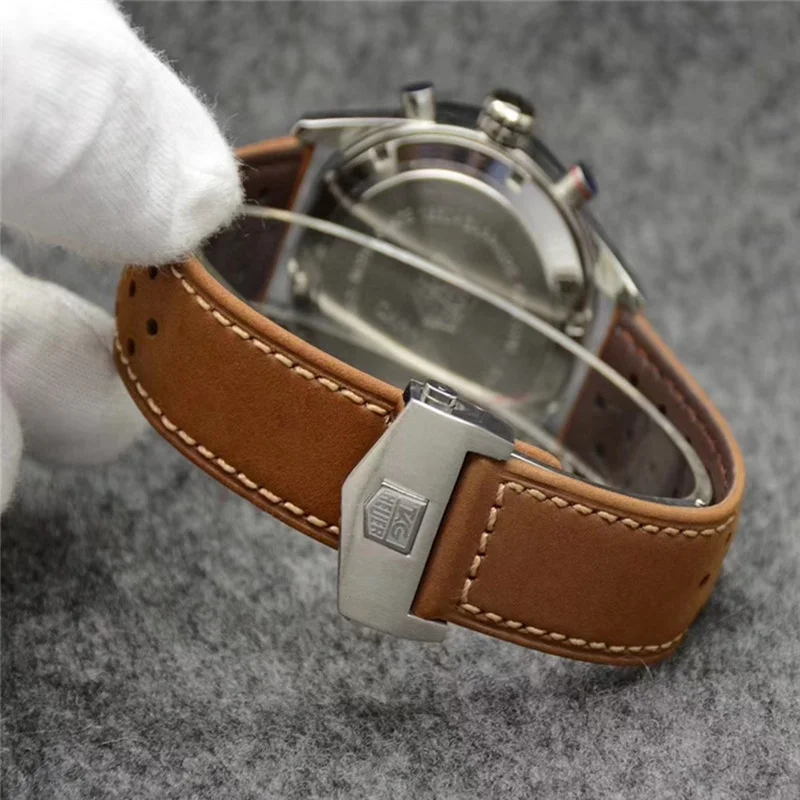 

1860 Monaco Luxury Brand quartz men Watches Quartz Watch Stainless Steel Strap wristwatch classic business men watch