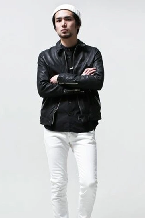 

Genuine Limited sale Jacket Black Men Sheepskin Fur Coat Real Biker Mens Leather Jackets | 203202150350