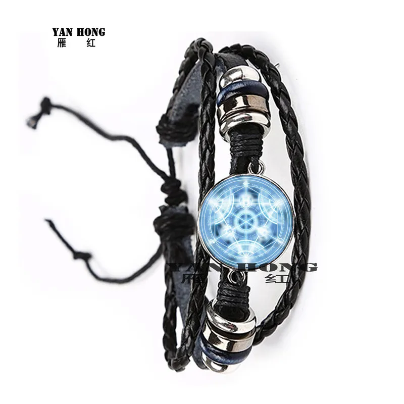 Кожаный браслет 2020 пятиконечная звезда богиня земля Коул время драгоценного
