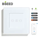 BSEED Wifi переключатель Wifi смарт-шторы переключатель беспроводной белый черный золотой цвета поддержка для Tuya Google Smart Home