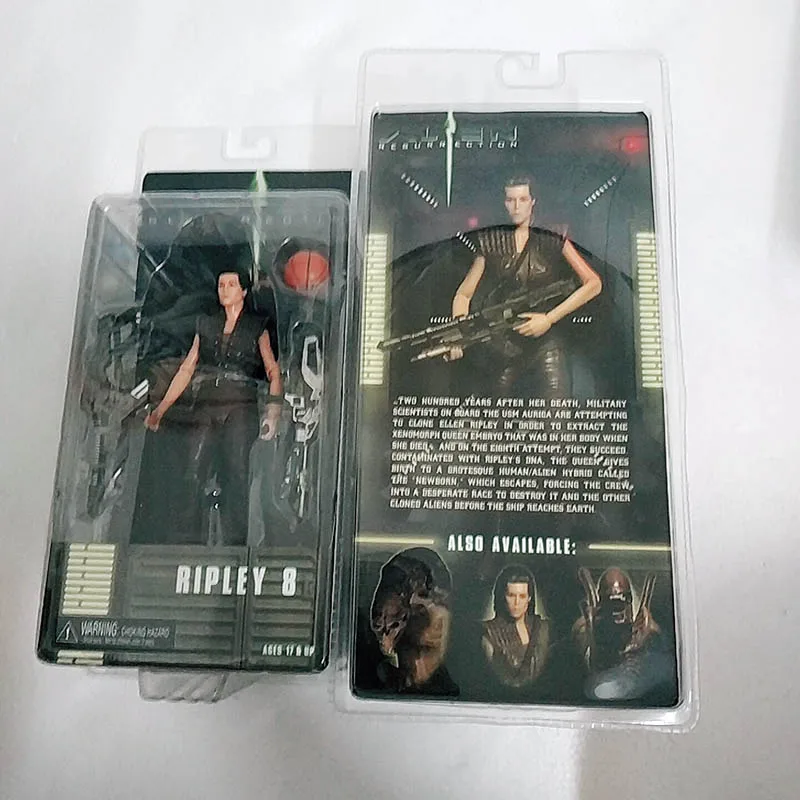 Оригинальная серия NECA Alien 14 Ripley 8 Resurrection Xenomorph Warrior экшн фигурка Коллекционная