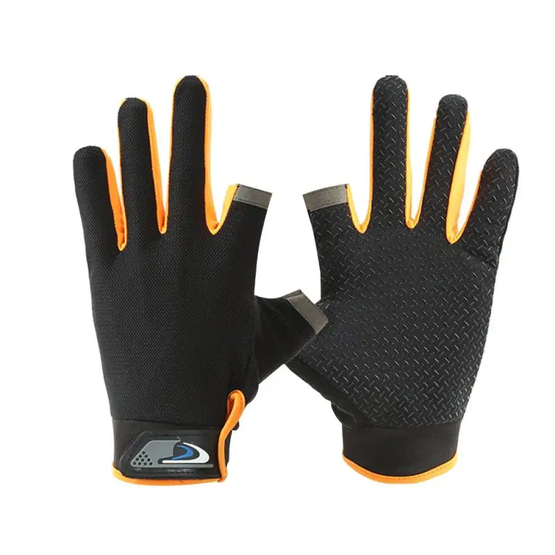 

Bicycle Gloves Summer Fitness Fingerless Gloves Anti-skid Breathable Sunscreen Motorcycle Glove Women Men Team Cycling Equipment