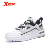 xtep mens skateboarding shoes 2021 new fashion sports shoes casual comfortable sneakers non slip lightweight shoes 879319310039