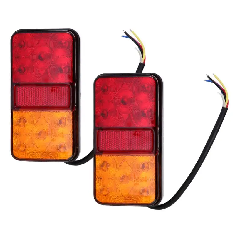 2 шт. задние фонари яркость водонепроницаемый Прочный Премиум сигнальные огни