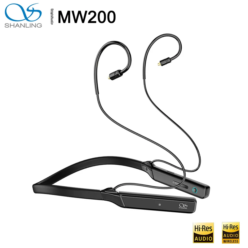 Кабель Shanling MW200 AK4377A CSR8675 Bluetooth 5 0 с шейным ободом для спорта MMCX наушников адаптером