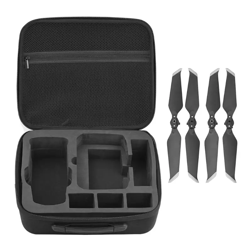 Portable Nylon Storage Carrying Case 2 Pair Quick Release Folding Propellers for DJI Mavic 2 Pro Drone Accessories Shoulder Bag