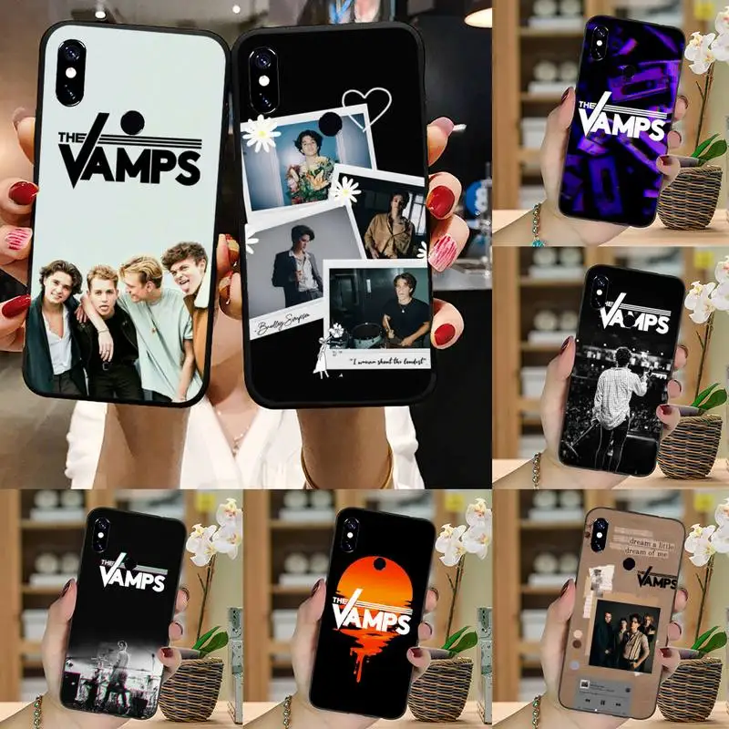 

the vamps British boy band Phone Case For Xiaomi Redmi note 7 8 9 t max3 s 10 pro lite coque cover funda shell