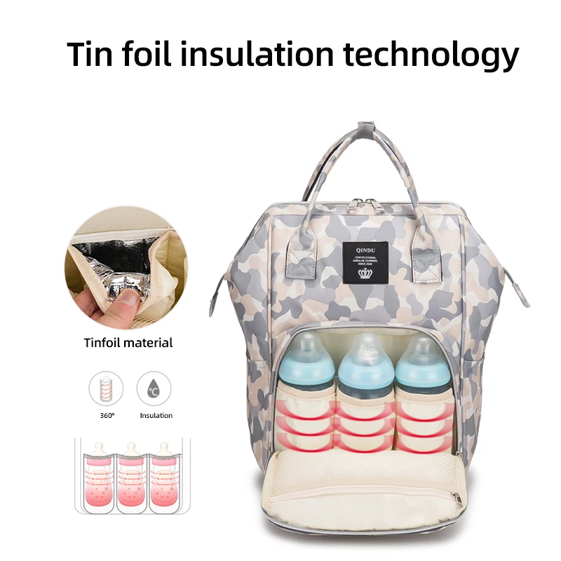 Сумка в сумка для беременных и подгузников рюкзак большой емкости