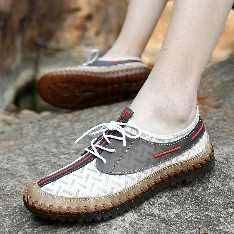 

Men's Wading Shoes Mesh Breathable Sports Shoes Outdoor Surfing Hiking Shoes Quick-drying Non-slip Wear-resistant Upstream Shoes