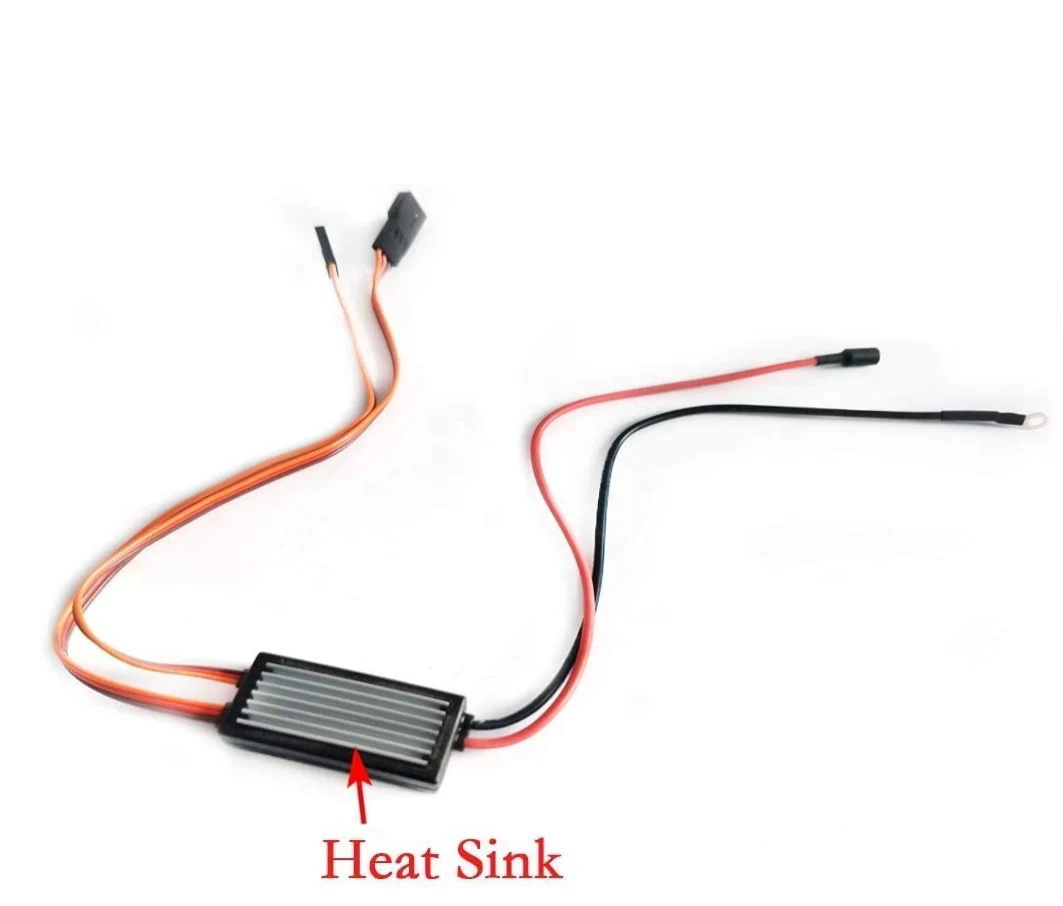 RCEXL на плате светящаяся система с радиатором и крышкой для RC Nitro Engine новая версия -