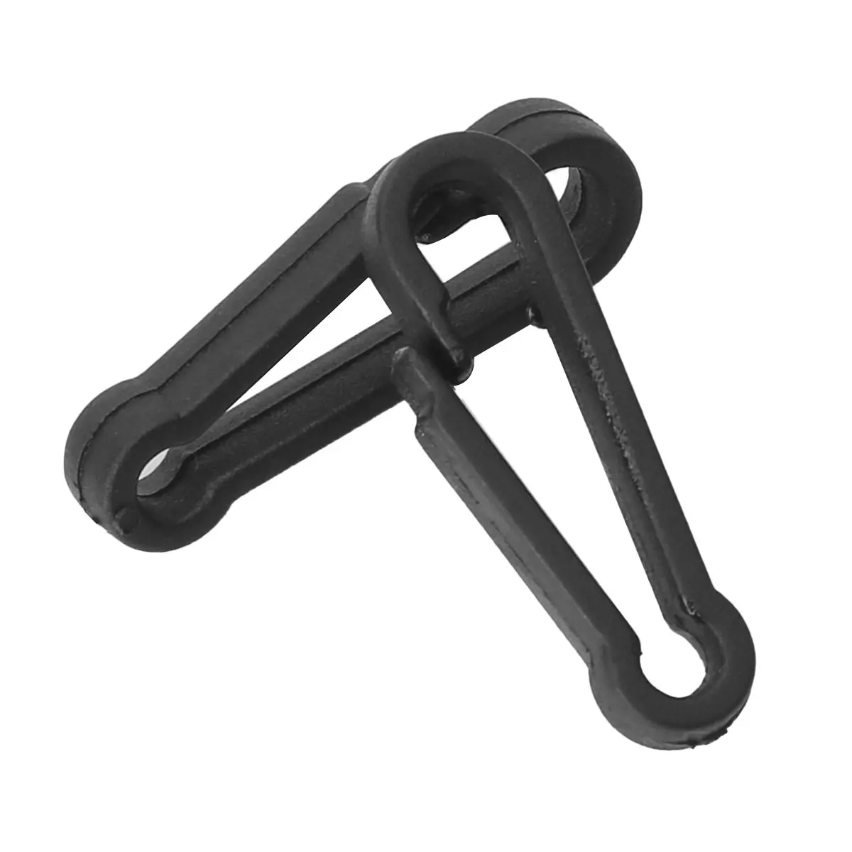 Пластиковые мини Крючки с зажимом для флага 100 шт. переносной карабин пряжкой